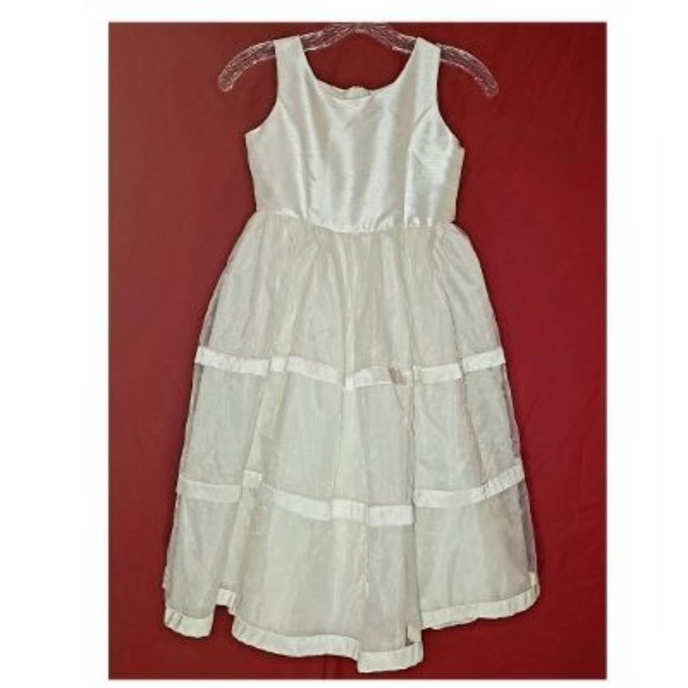 JAYNE COPELAND - Off White Holiday Party Quinceañera Girls Dress Size 10